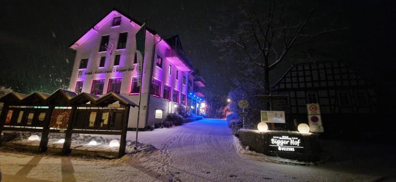 Hotel Bigger Hof - Wirtshaus Platzhirsch Am Jahnplatz オルスベルク エクステリア 写真
