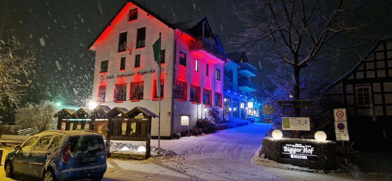 Hotel Bigger Hof - Wirtshaus Platzhirsch Am Jahnplatz オルスベルク エクステリア 写真